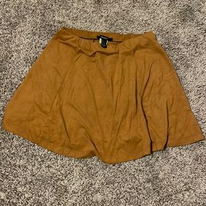 Camel brown skirt
